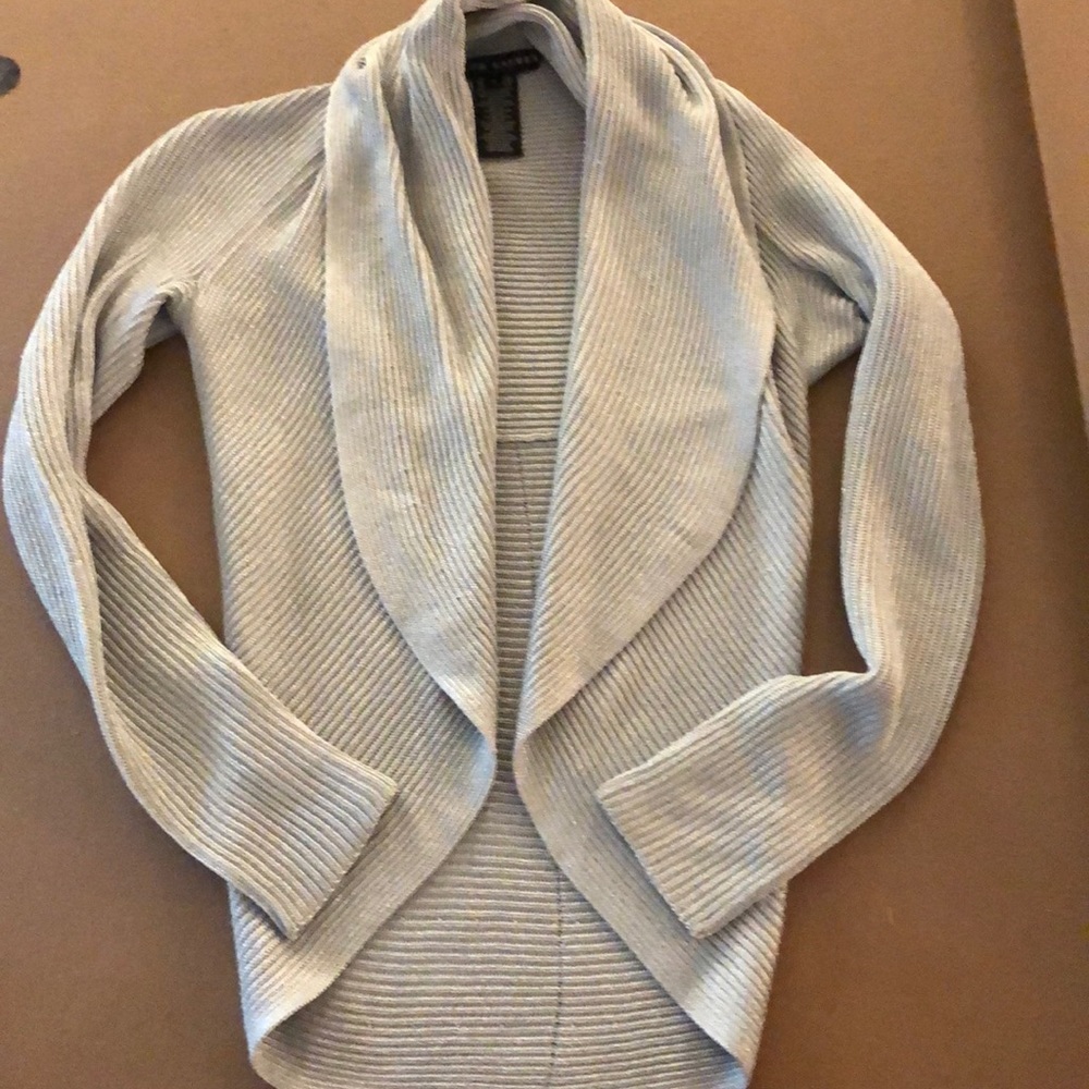 Ralph Lauren black lab Beautiful Metallic cardigan